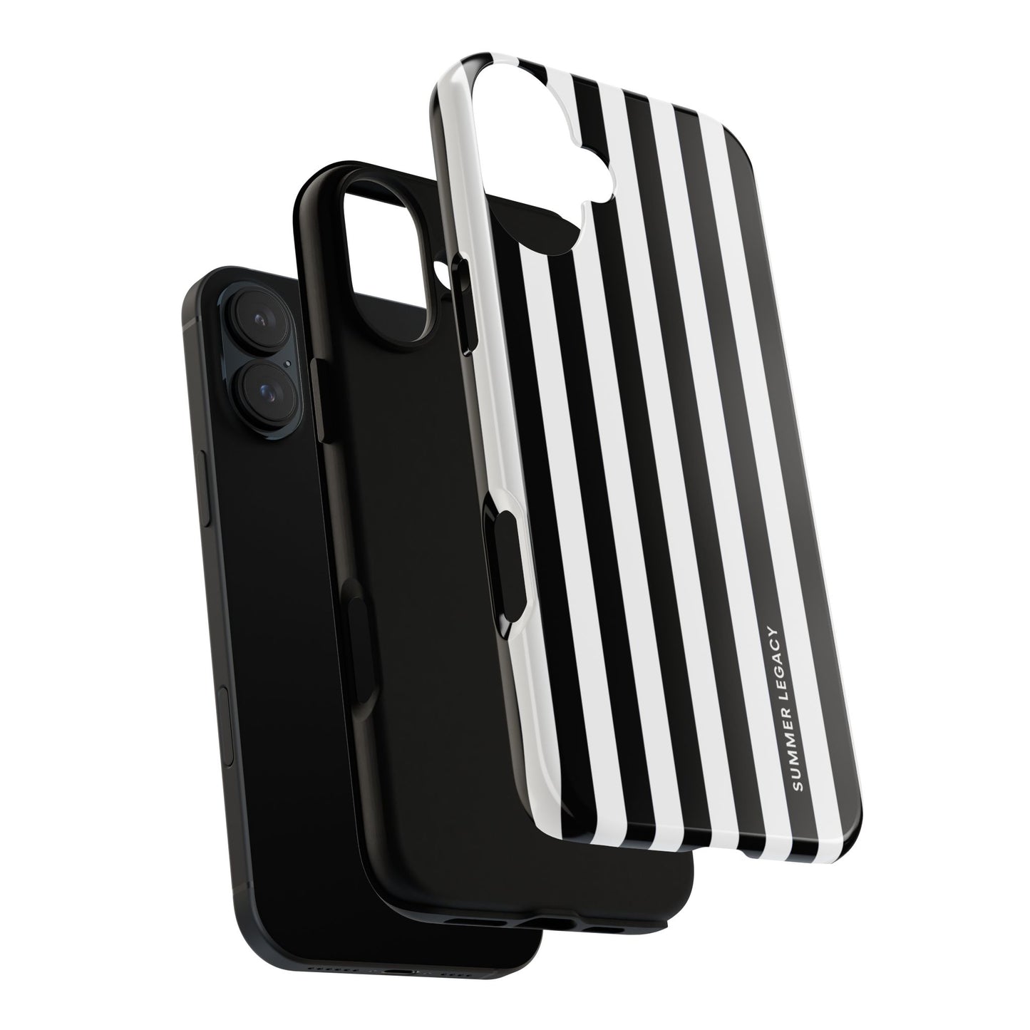 Ebony Stripe iPhone Case
