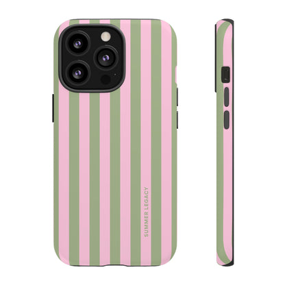 Guava Stripe iPhone Case