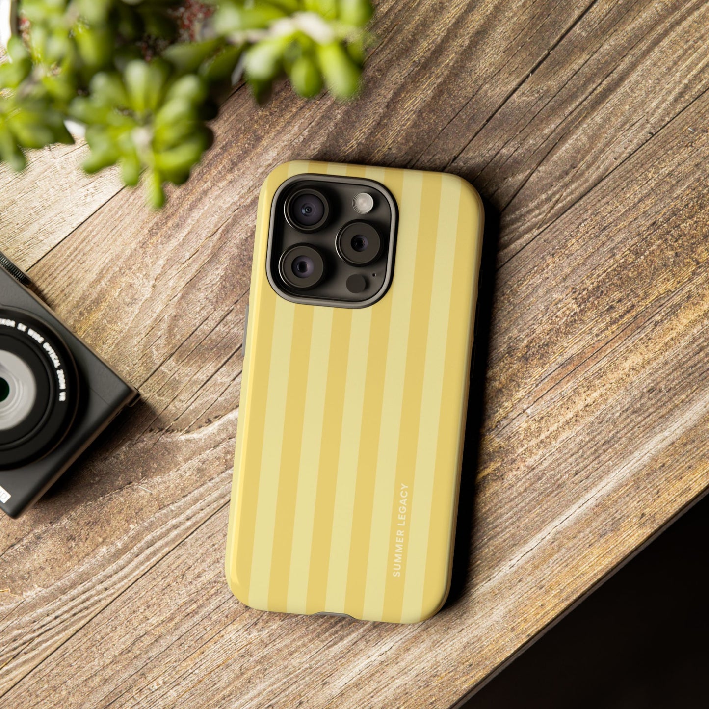 Lemonade Stripe iPhone Case