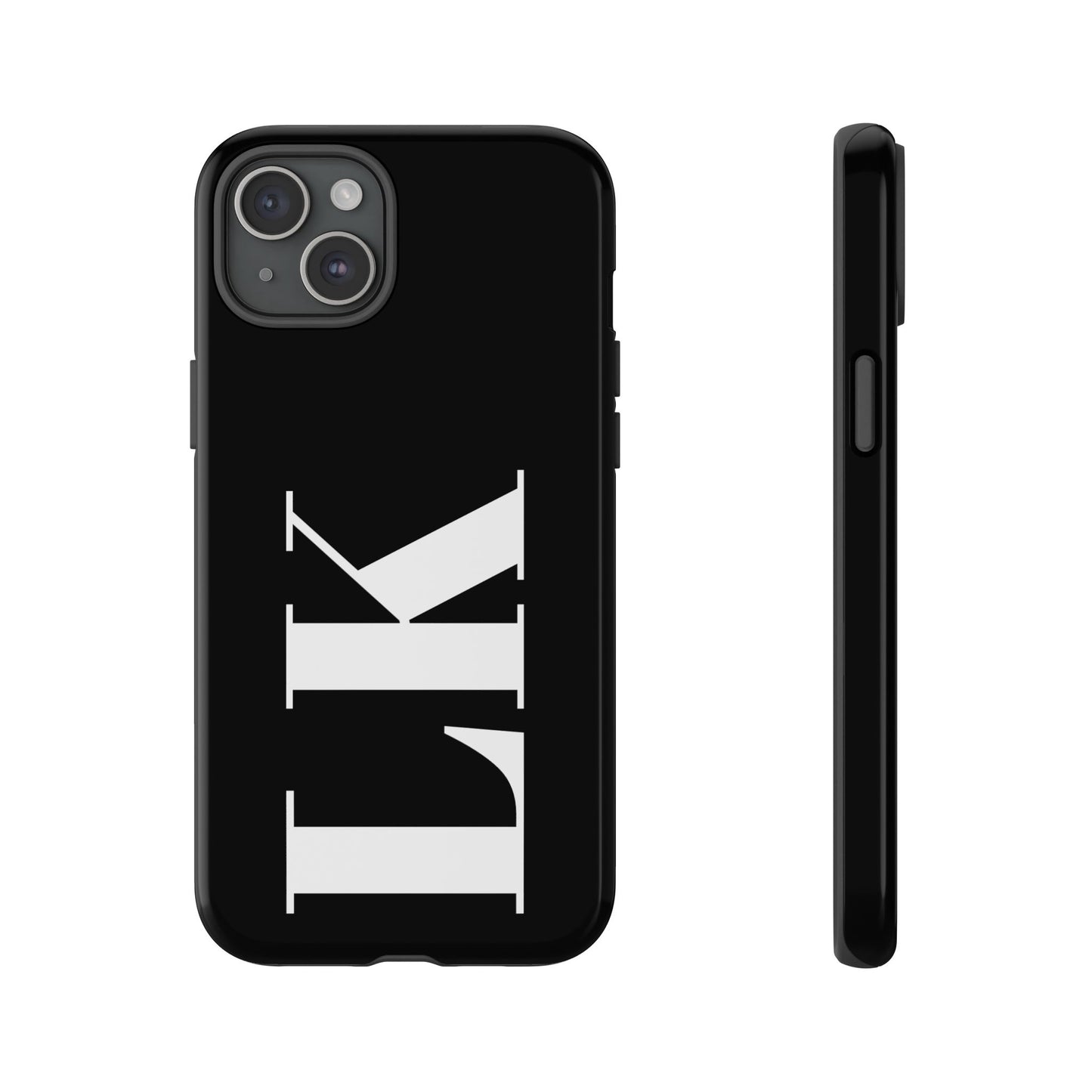 Ebony Custom Initial iPhone Case