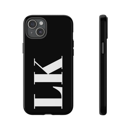 Ebony Custom Initial iPhone Case