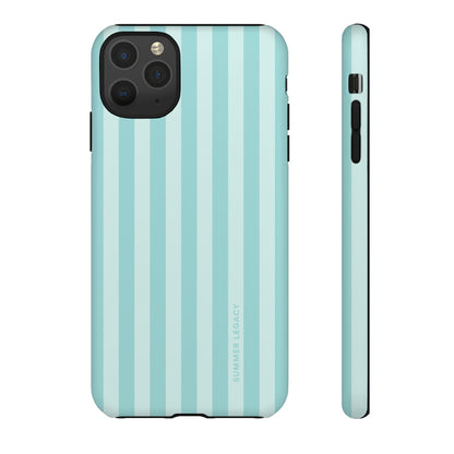 Teal Stripe iPhone Case