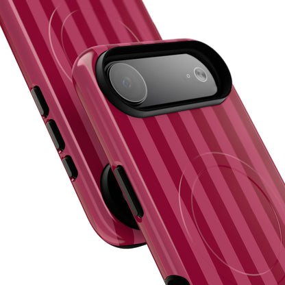 Berry Stripe MagSafe Case