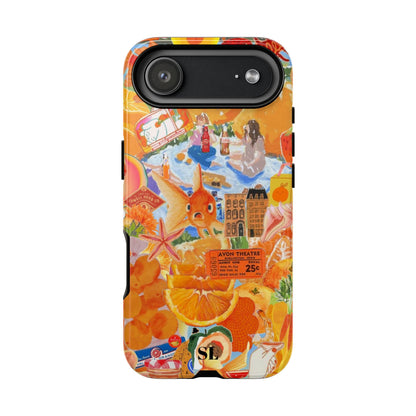 Orange Goldfish iPhone Case