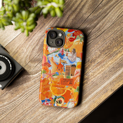 Orange Goldfish iPhone Case