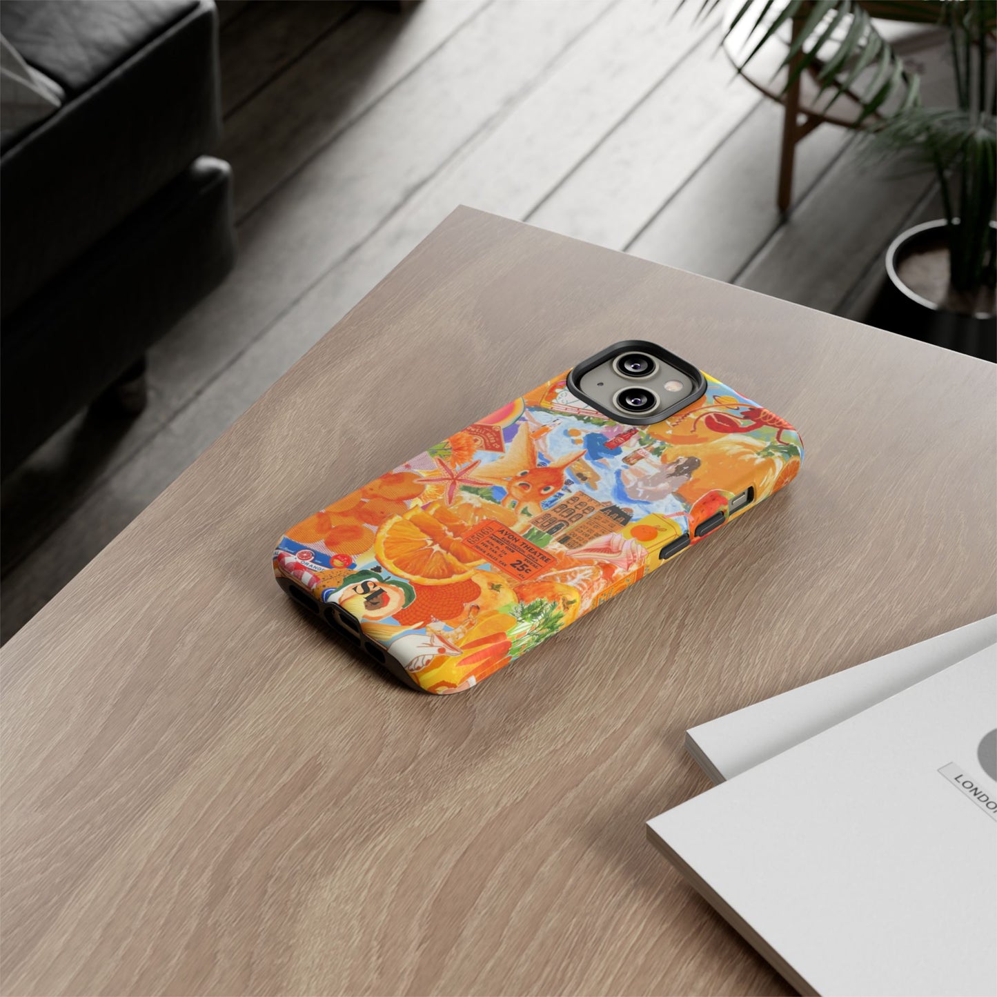 Orange Goldfish iPhone Case