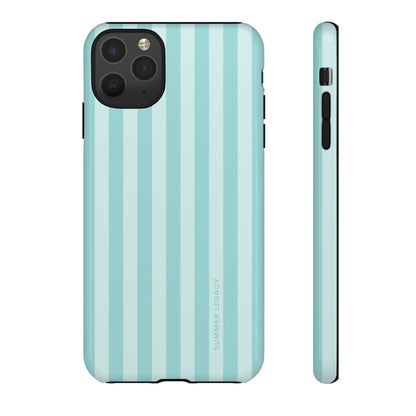 Teal Stripe iPhone Case