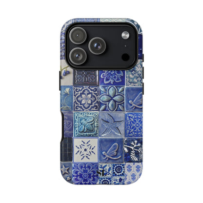 Midnight Mosaic Tiles iPhone Case