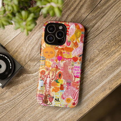 Sunset Aura iPhone Case