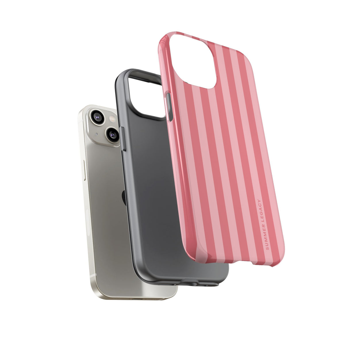 Blushing Stripe iPhone Case
