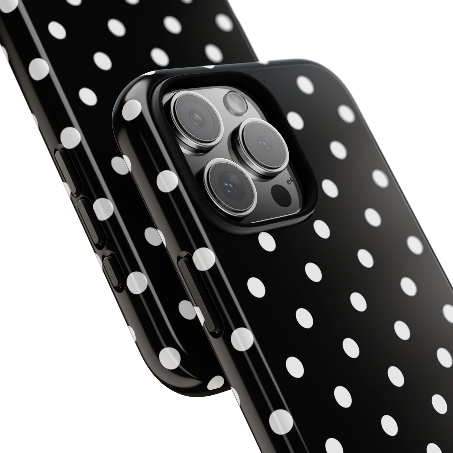 Ebony Polka Dot iPhone Case