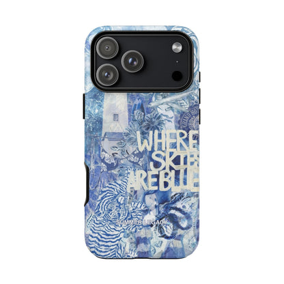 Blue Horizon iPhone Case