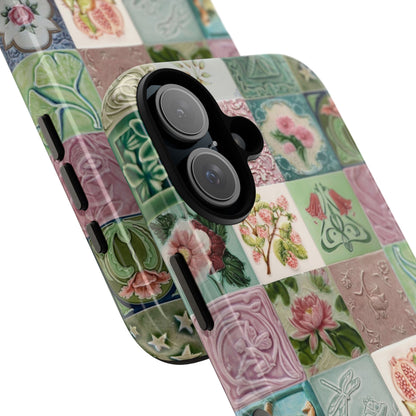 Garden Mosaic Tiles iPhone Case