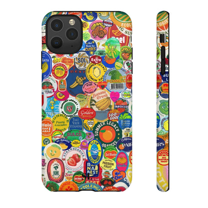 Fruit Stickers iPhone Case