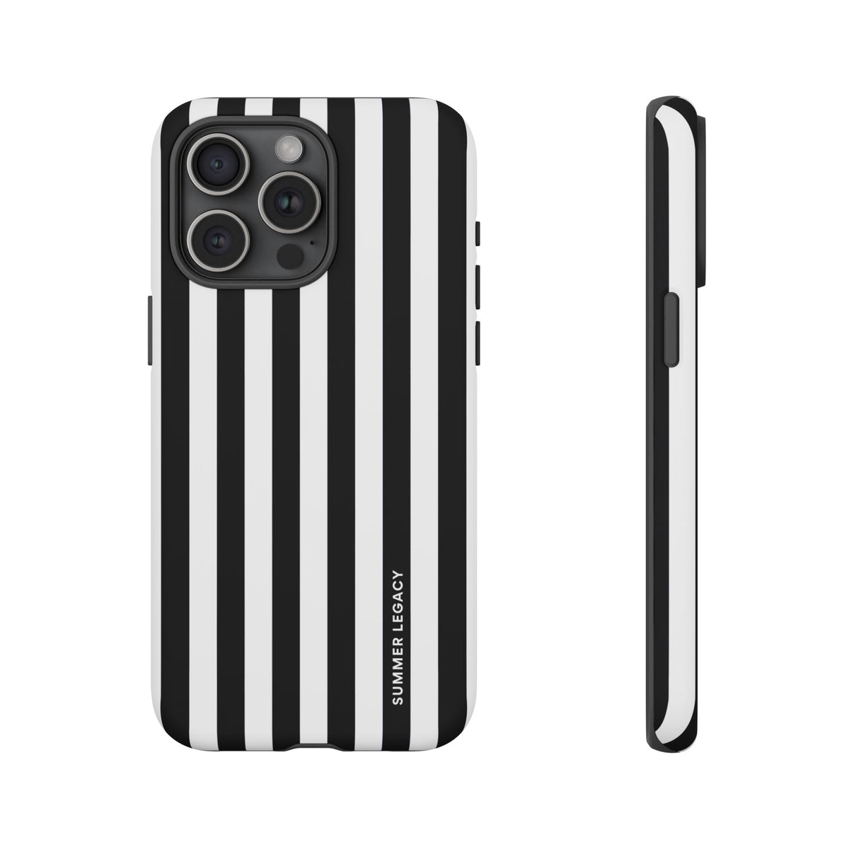Ebony Stripe iPhone Case