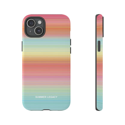 Sunrise Ombre Stripe iPhone Case