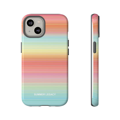 Sunrise Ombre Stripe iPhone Case