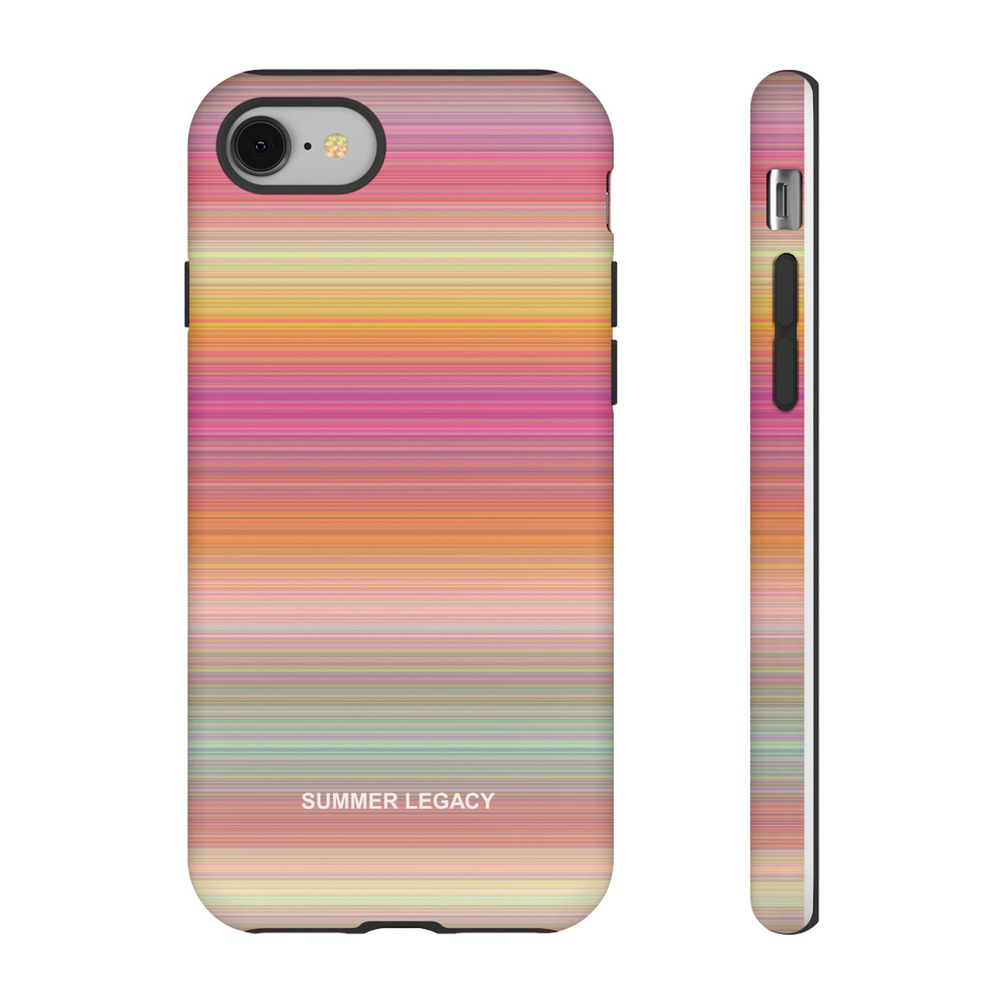 Champagne Ombre Stripe iPhone Case