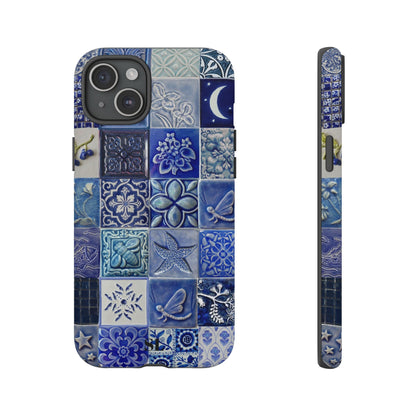 Midnight Mosaic Tiles iPhone Case