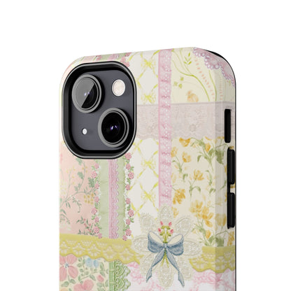 Garden Quilt Patchwork iPhone Case