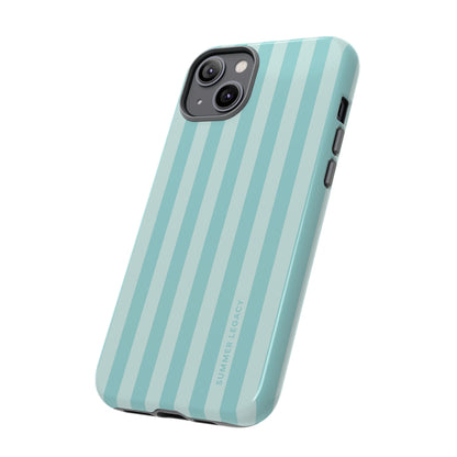 Teal Stripe iPhone Case