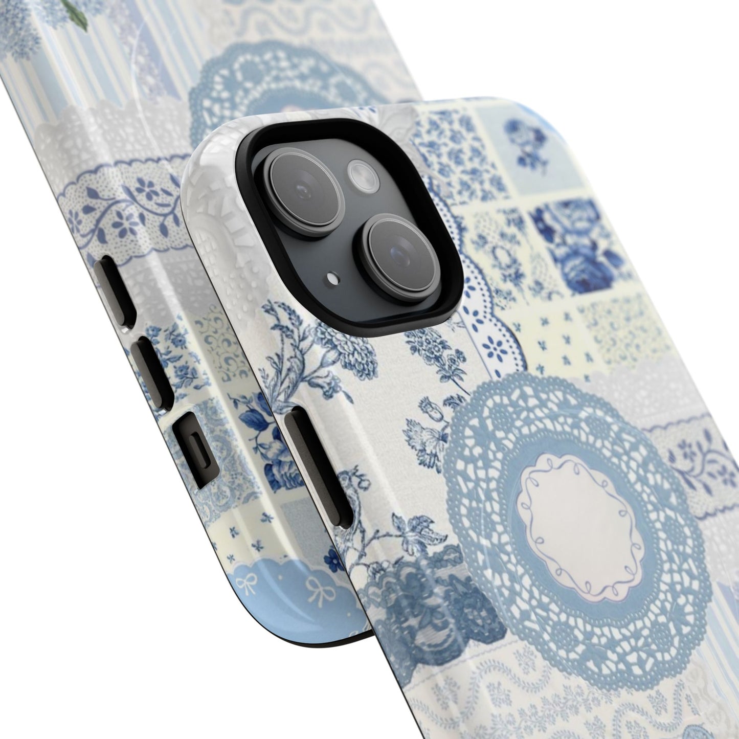 Blue Meadow Patchwork MagSafe Case