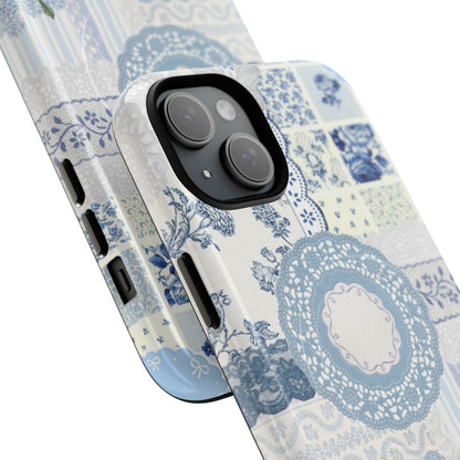 Blue Meadow Patchwork MagSafe Case