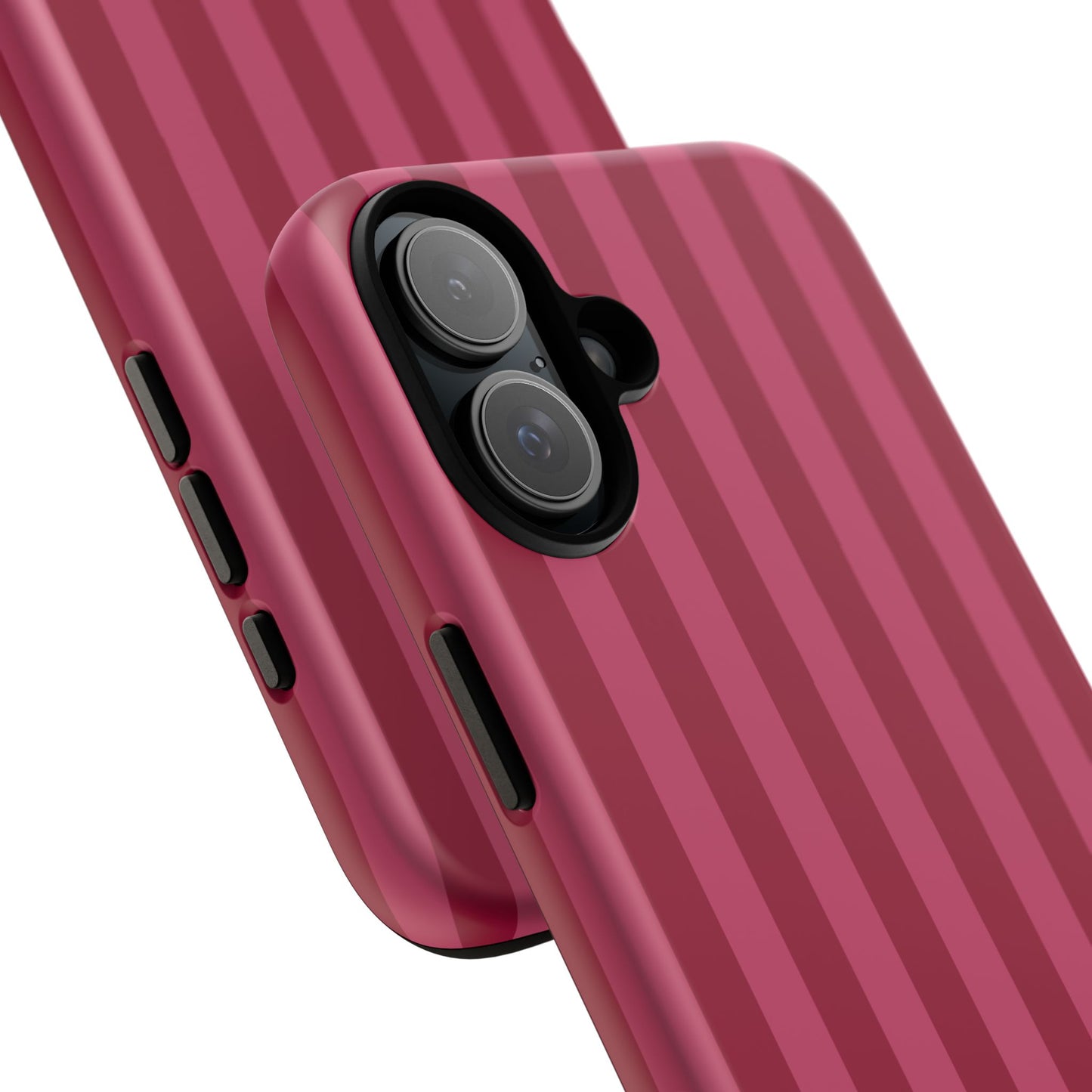Berry Stripe iPhone Case