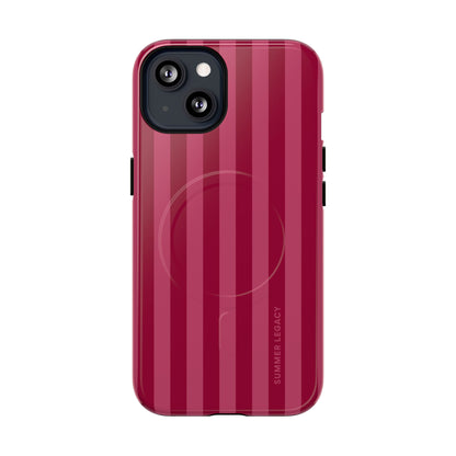 Berry Stripe MagSafe Case