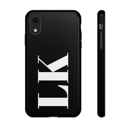 Ebony Custom Initial iPhone Case