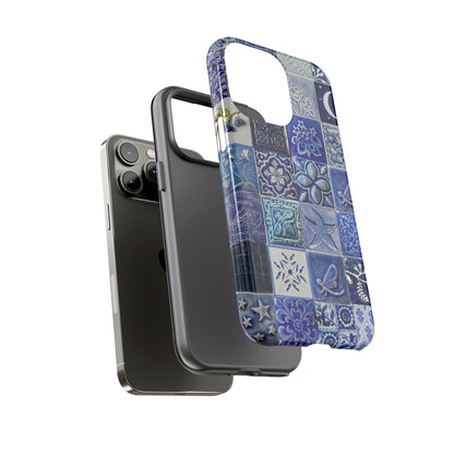 Midnight Mosaic Tiles iPhone Case