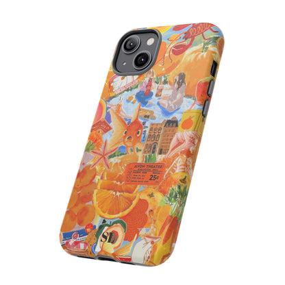 Orange Goldfish iPhone Case