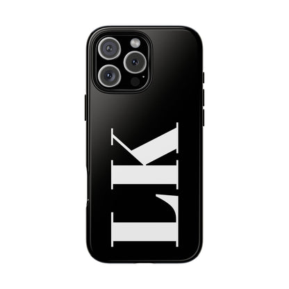 Ebony Custom Initial iPhone Case