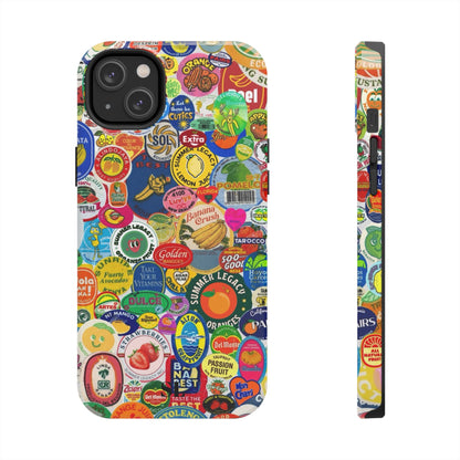 Fruit Sticker iPhone Case