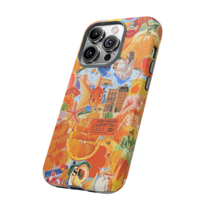 Orange Goldfish iPhone Case