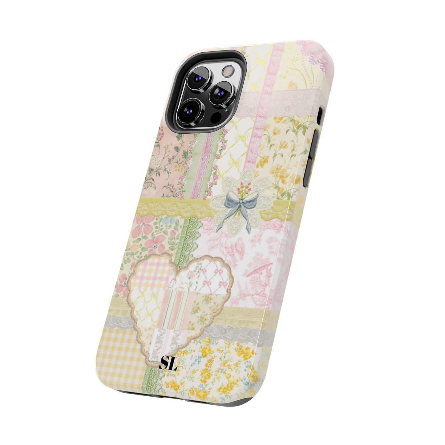 Garden Quilt Patchwork iPhone Case