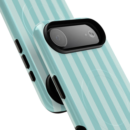 Teal Stripe MagSafe Case
