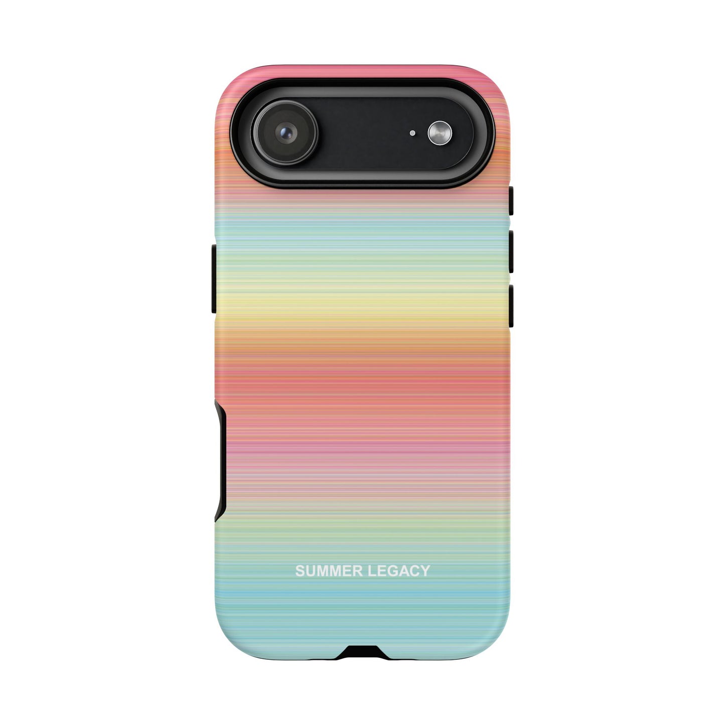 Sunrise Ombre Stripe iPhone Case
