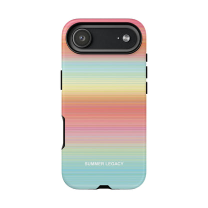 Sunrise Ombre Stripe iPhone Case