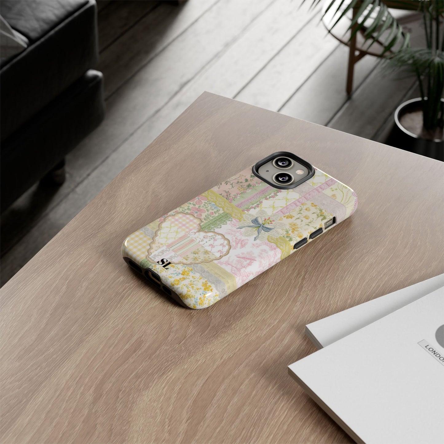 Garden Quilt Patchwork iPhone Case