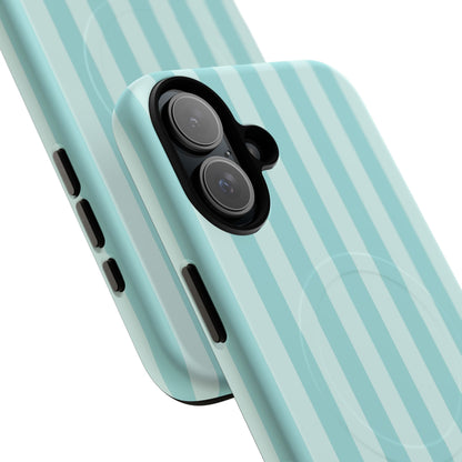 Teal Stripe MagSafe Case