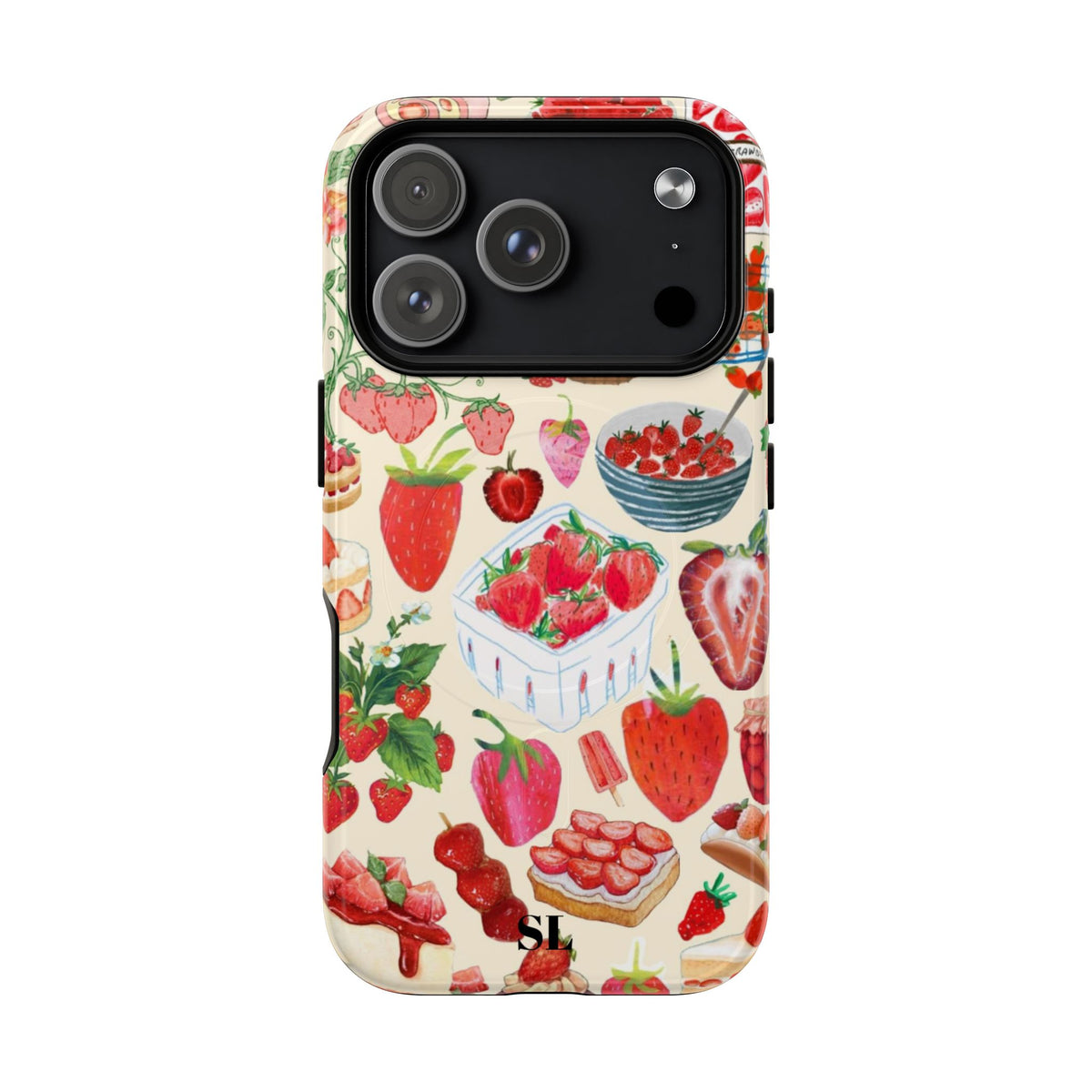 Strawberry Collage MagSafe Case