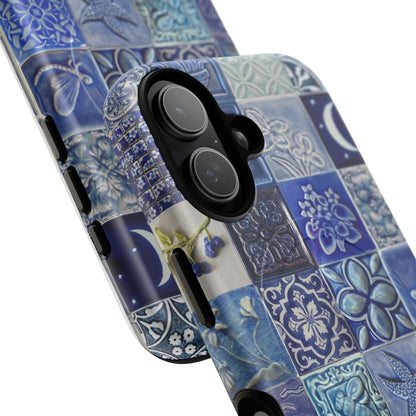 Midnight Mosaic Tiles MagSafe Case