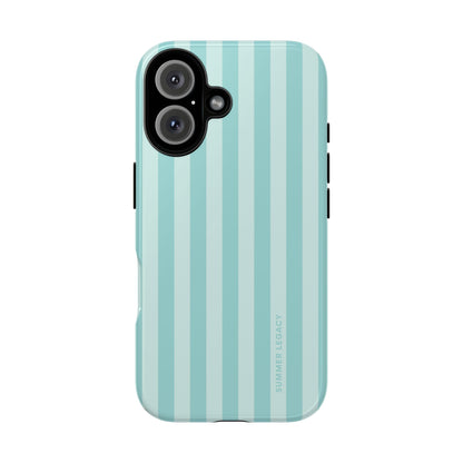 Teal Stripe iPhone Case