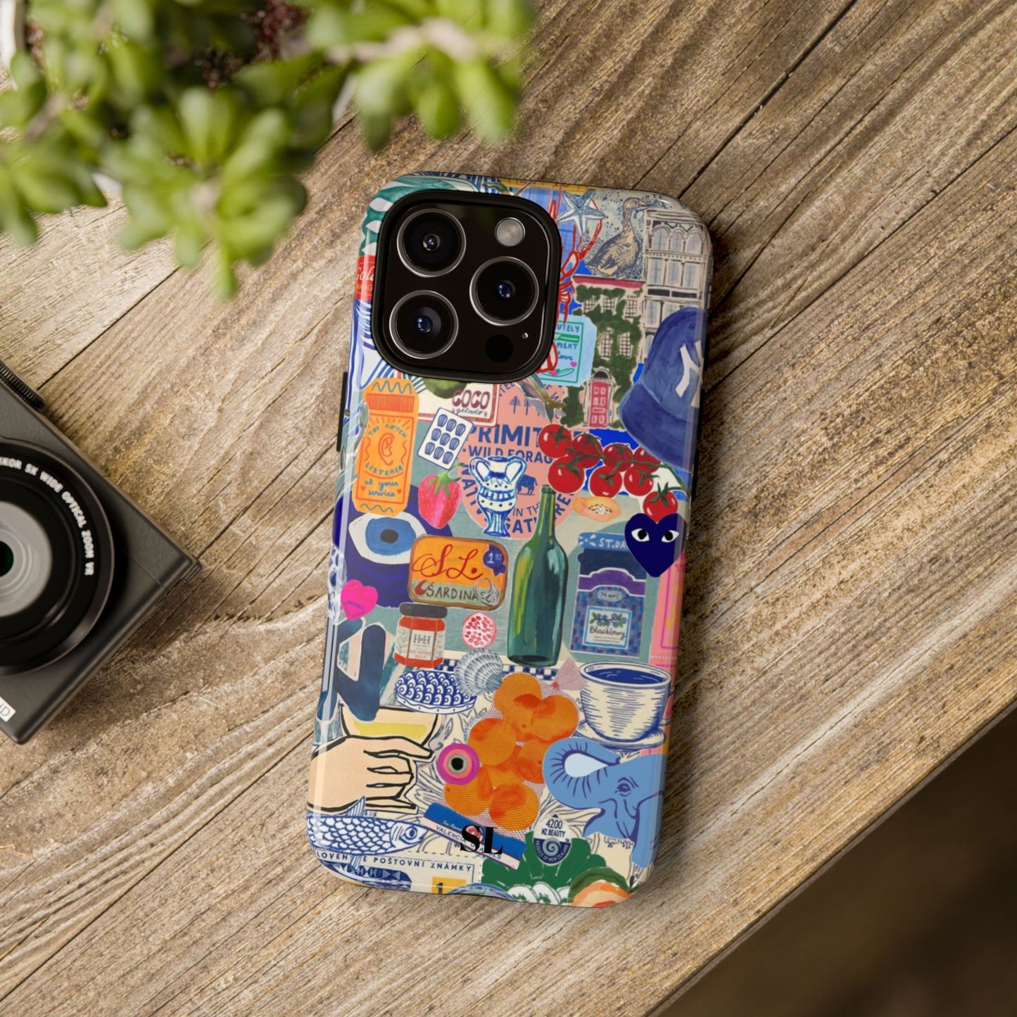Collage iPhone Case