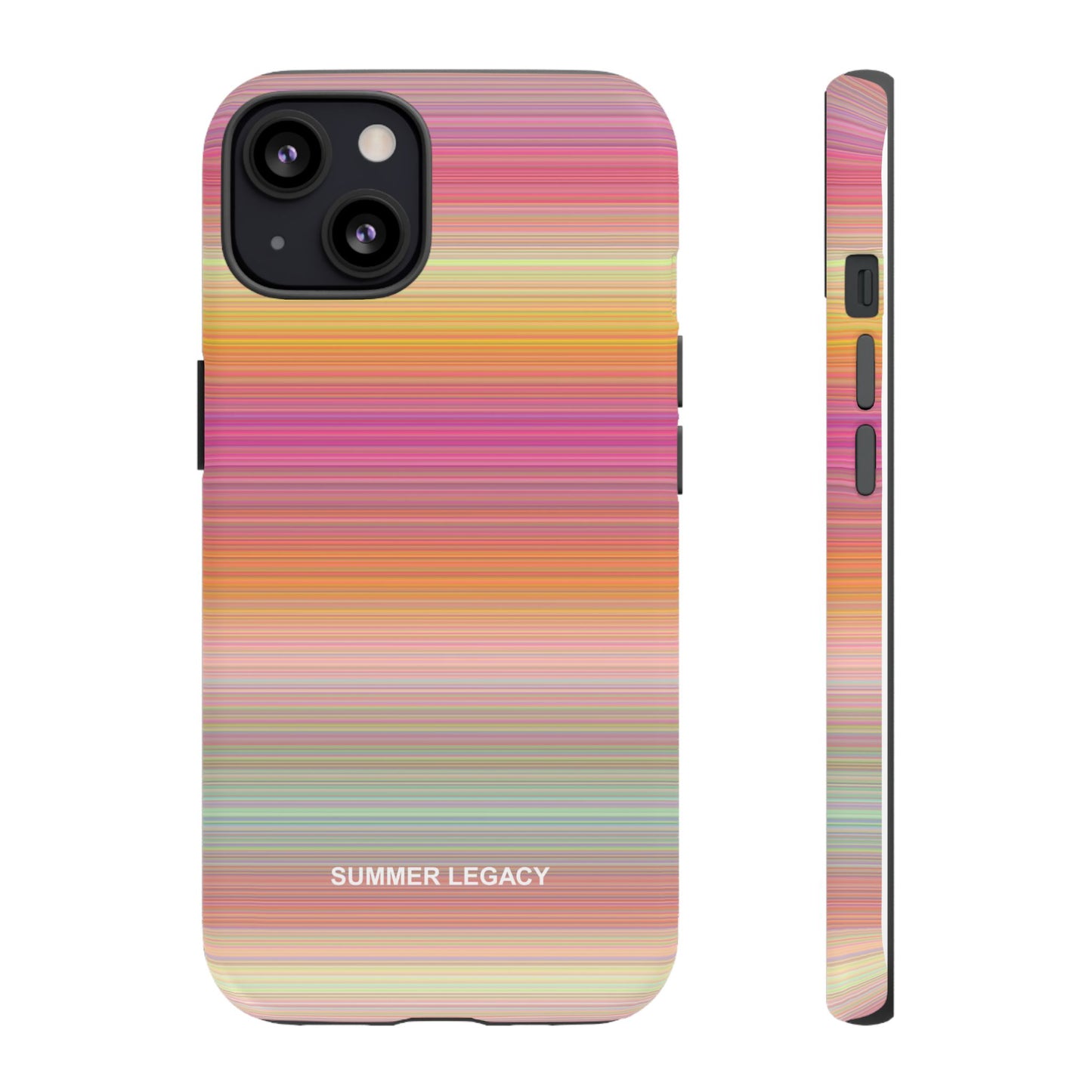 Champagne Ombre Stripe iPhone Case