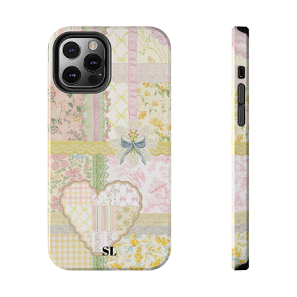 Garden Quilt Patchwork iPhone Case