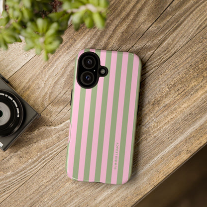 Guava Stripe iPhone Case