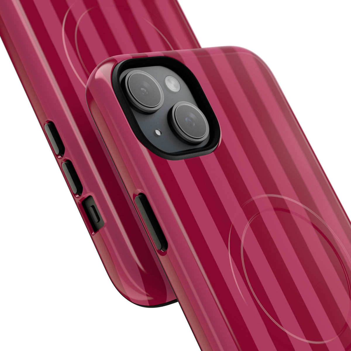 Berry Stripe MagSafe Case