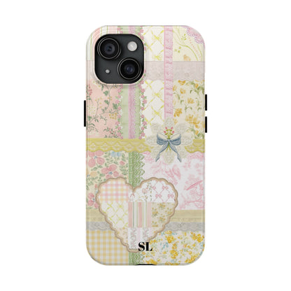 Garden Quilt Patchwork iPhone Case